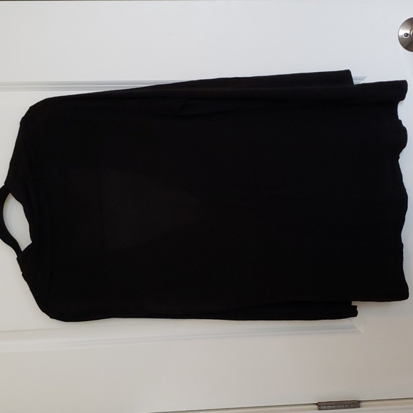 Pendleton Petite Black Merino Wool Draping Cardigan - Size XL - Picture 5 of 11